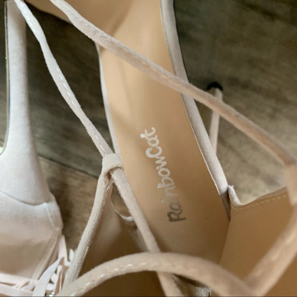 Lace up fringe heels - Picture 6 of 6